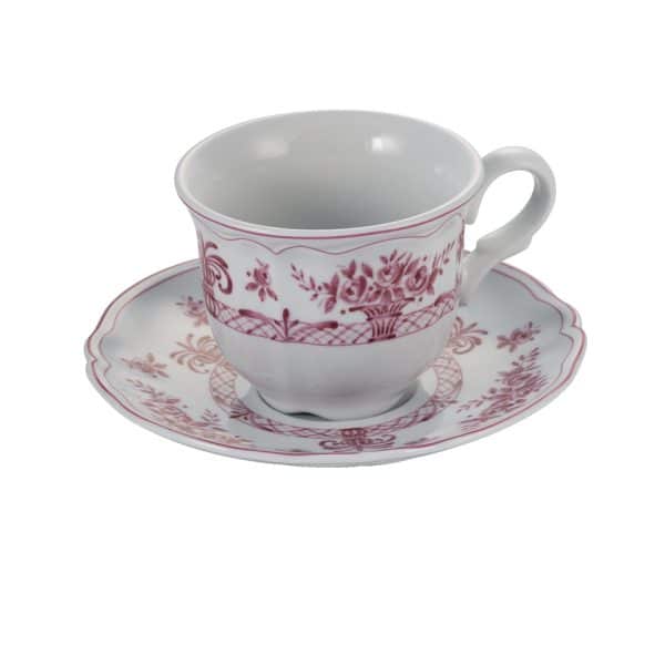 Блюдце white, pink LNAN032PO155150 — изображение 2