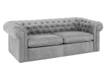 Диван Chesterfield без механизма серый — изображение 2