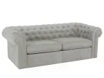 Диван Chesterfield без механизма серый — изображение 2