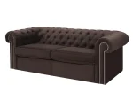Диван Chesterfield с механизмом трансформации коричневый — изображение 2
