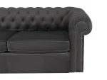 Диван Chesterfield с механизмом трансформации серый — изображение 3