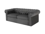 Диван Chesterfield с механизмом трансформации серый — изображение 5