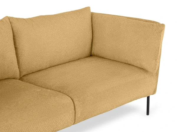 Диван-Copenhagen-2-местный-3 Диван Copenhagen 2-местный желтый — изображение 4