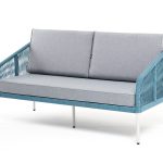 "Канны" диван 2-местный плетеный из роупа