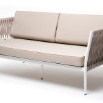 "Касабланка" диван 2-местный плетеный из роупа