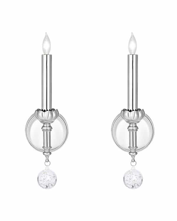 Комплект их двух серебряных бра “Готлинд”