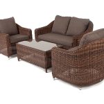 "Кон Панна" лаунж-зона из искусственного ротанга