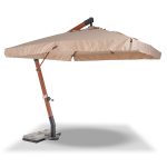 "Ливорно" зонт садовый 3х3м на боковой опоре из алюминия