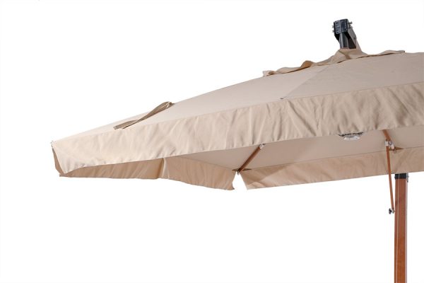 "Ливорно" зонт садовый 3х3м на боковой опоре из алюминия — изображение 4