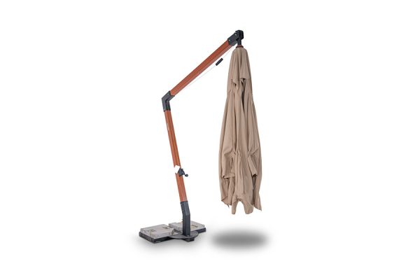 "Ливорно" зонт садовый 3х3м на боковой опоре из алюминия — изображение 5