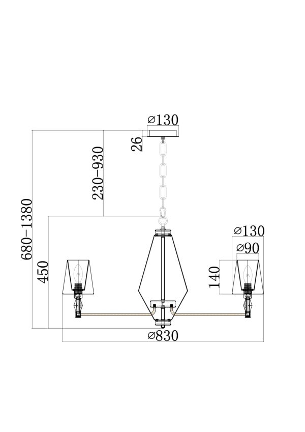 Люстра Maytoni MOD038PL-08CH — изображение 4