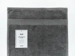 Набор махровых полотенец Rubi 3 шт темно-серый — изображение 4