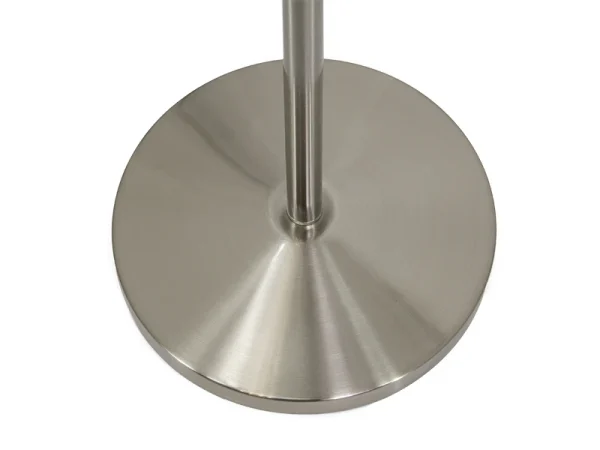 Напольный светильник серебристый — изображение 2