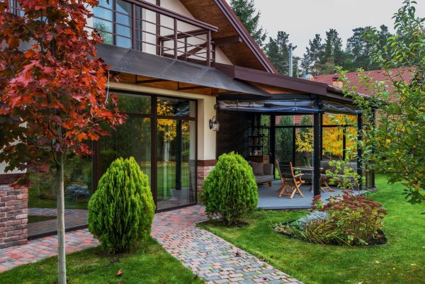 Настенный светильник (бра) Outdoor O413WL-01GB1 — изображение 4