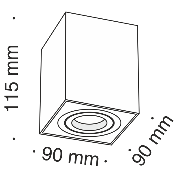 Потолочный светильник Technical C017CL-01S — изображение 3