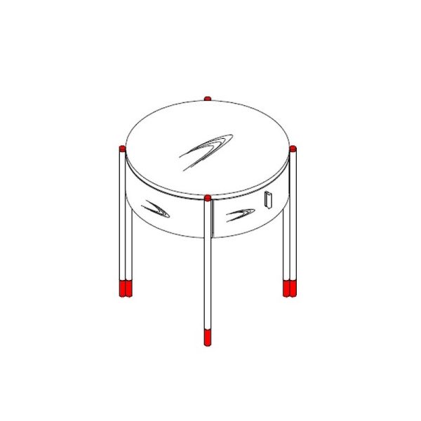 Прикроватная тумбочка BENISSA, MOD INTERIORS — изображение 3