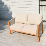 "Сидней" диван 2-местный плетеный из роупа