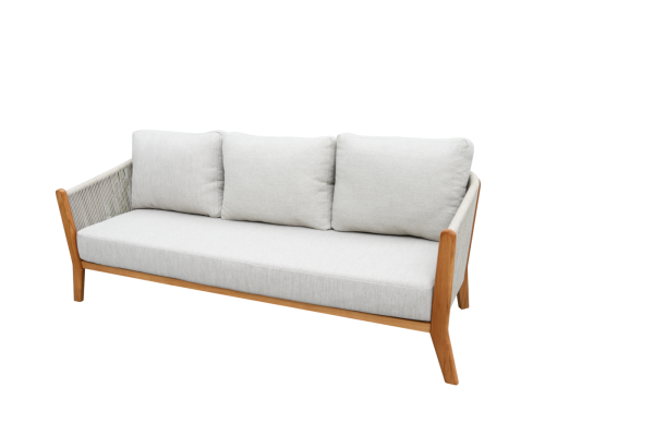 "Сидней" диван 3-местный плетеный из роупа