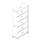 Стеллаж CALPE, MOD INTERIORS — изображение 3