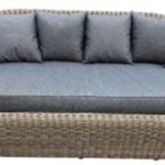 "Барселона" диван из искусственного ротанга трехместный