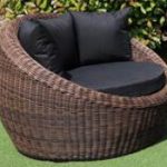 "Барселона" кресло из искусственного ротанга