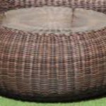 "Барселона" журнальный столик из искусственного ротанга