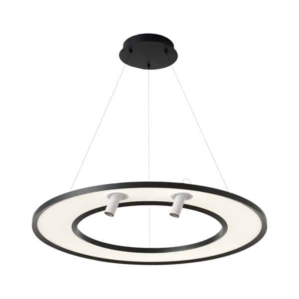 Светильник подвесной Crystal Lux CONTOUR SP50W LED BLACK — изображение 2