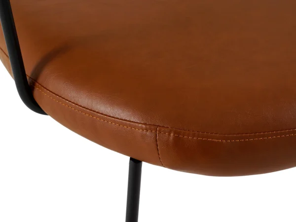 Cтул lamia коричневый, черный — изображение 5