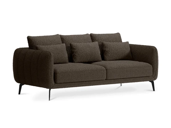 Диван Amsterdam трёхместный коричневый — изображение 2