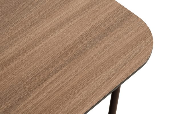 "Гранада" журнальный стол 90х60см из HPL, цвет "дуб" — изображение 4