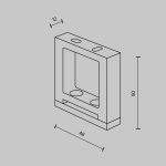 Комплектующие для текстильной подвесной системы Technical TRA130BS-B-1 — изображение 4