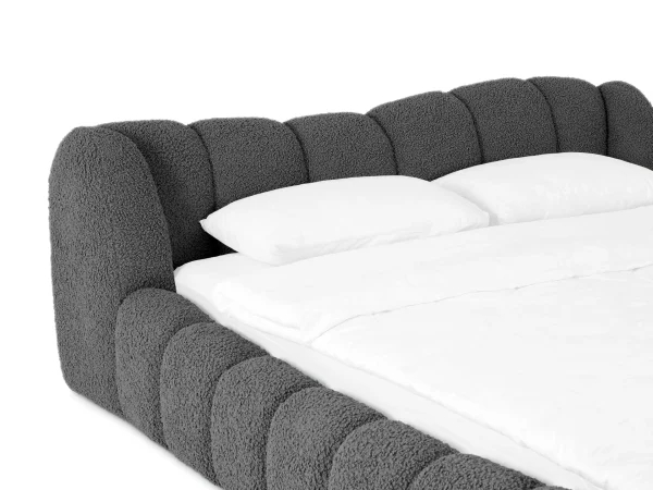 Кровать Litta без подъемного механизма темно-серый — изображение 4