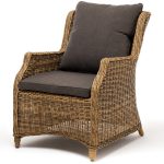 "Неаполь" плетеный стул из искусственного ротанга