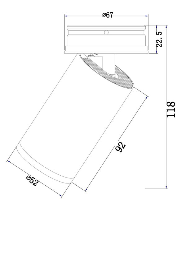 Потолочный светильник Technical C058CL-01B — изображение 2