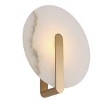 SL1195.301.01 Светильник настенный ST-Luce латунь/алебастр LED 1*5W 3000K MONTRE — изображение 3