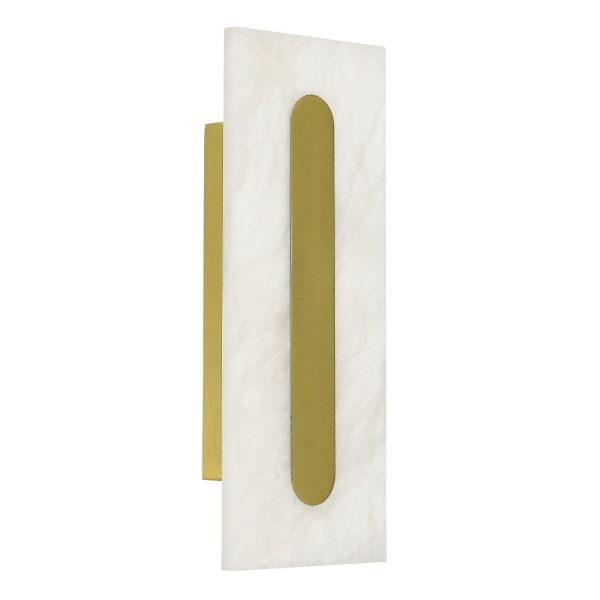 SL6139.221.01 Светильник настенный ST-Luce золотистый/белый LED 1*6W 3000K / 4000K / 6000K GEOM — изображение 2