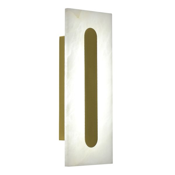 SL6139.221.01 Светильник настенный ST-Luce золотистый/белый LED 1*6W 3000K / 4000K / 6000K GEOM — изображение 3