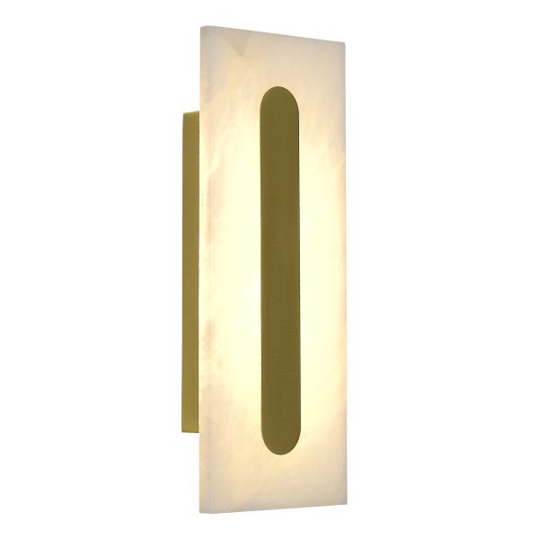 SL6139.221.01 Светильник настенный ST-Luce золотистый/белый LED 1*6W 3000K / 4000K / 6000K GEOM — изображение 4