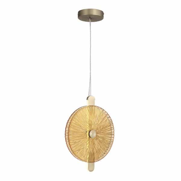 SL6141.313.01 Светильник подвесной ST-Luce бронза/янтарь LED 1*11W 4000K WASI — изображение 3