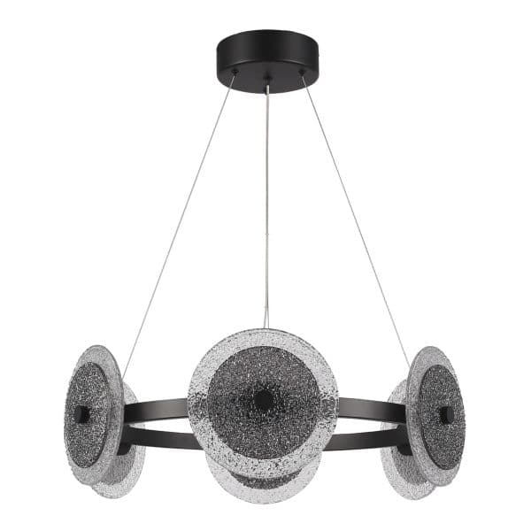 SL6142.433.01 Светильник подвесной ST-Luce черный/дымчатый LED 1*34W 4000K ALUMNO — изображение 2