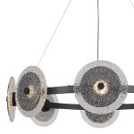 SL6142.443.01 Светильник подвесной ST-Luce черный/дымчатый LED 1*44W 4000K ALUMNO — изображение 3