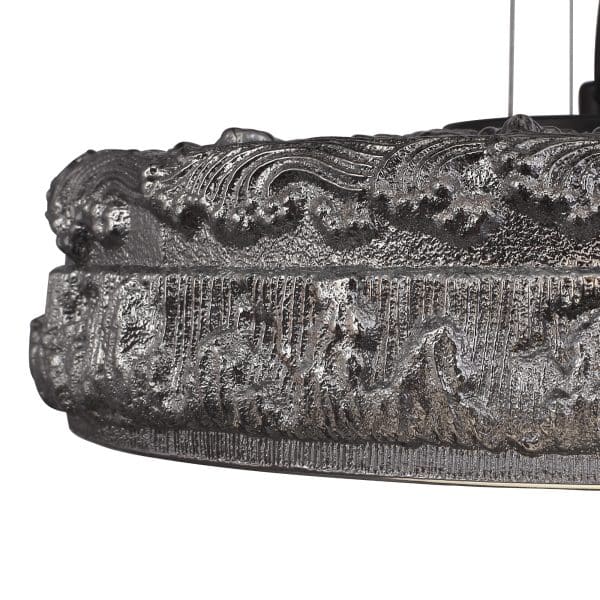 SL6143.413.01 Светильник подвесной ST-Luce черный/дымчатый LED 1*15W 4000K ANTIKE — изображение 5