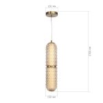 SL6144.303.01 Светильник подвесной ST-Luce латунь/Шампань LED 1*22W 4000K SAGUARO — изображение 4