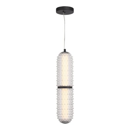 SL6144.403.01 Светильник подвесной ST-Luce черный/прозрачный LED 1*22W 4000K SAGUARO