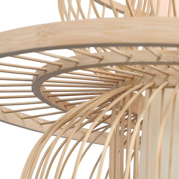 SL6241.513.01 Светильник подвесной ST-Luce Древесный/Белый E27 1*40W ALMA — изображение 5