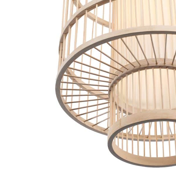 SL6241.523.01 Светильник подвесной ST-Luce Древесный/Белый E27 1*40W ALMA — изображение 5