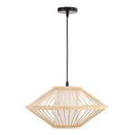 SL6241.533.01 Светильник подвесной ST-Luce Древесный/Белый E27 1*40W ALMA — изображение 2