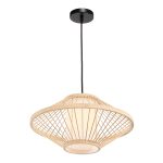 SL6241.533.01 Светильник подвесной ST-Luce Древесный/Белый E27 1*40W ALMA — изображение 3