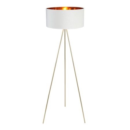 SL6242.505.01 Светильник напольный ST-Luce Золотистый/Белый E27 1*40W FUEGO