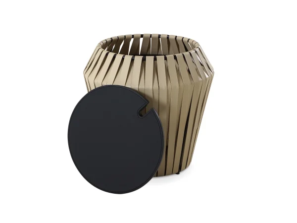 Столик журнальный Ding бежевый, черный — изображение 2